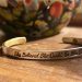 A bracelet that says she believed she could, so she did.